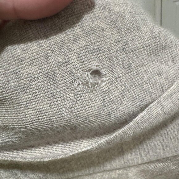 AllSaints Pirate Cropped Cardigan Wrap Merino Wool Sweater Long Sleeve US 2 UK 6 - Picture 10 of 10